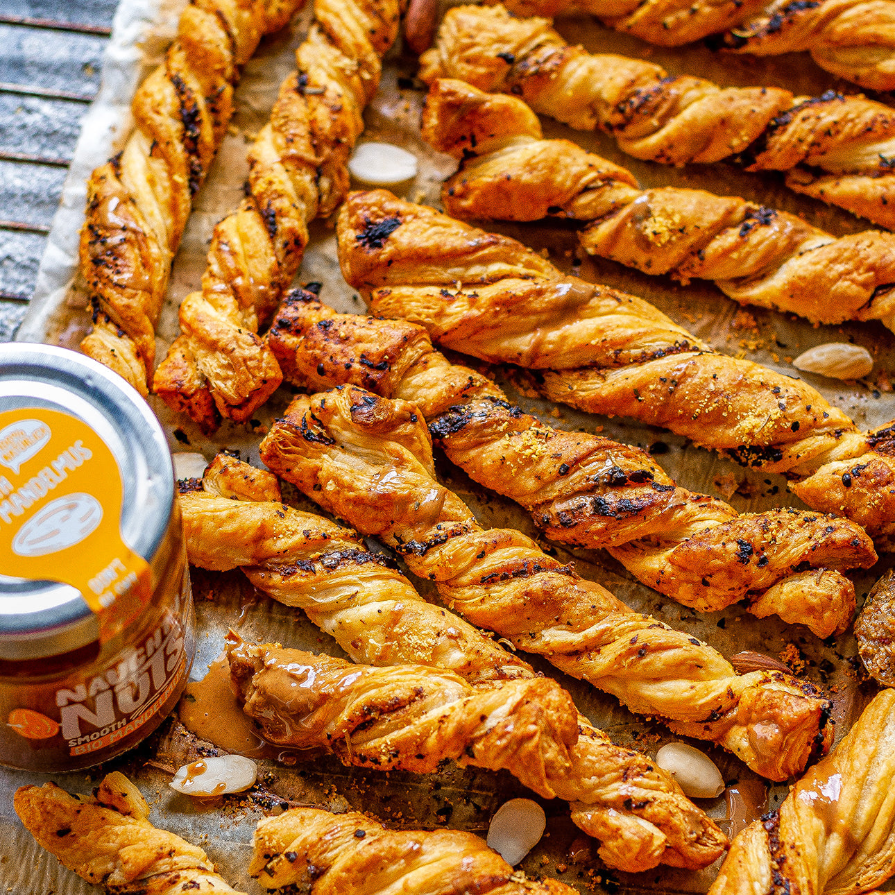 Mandel-Pesto-Stangen