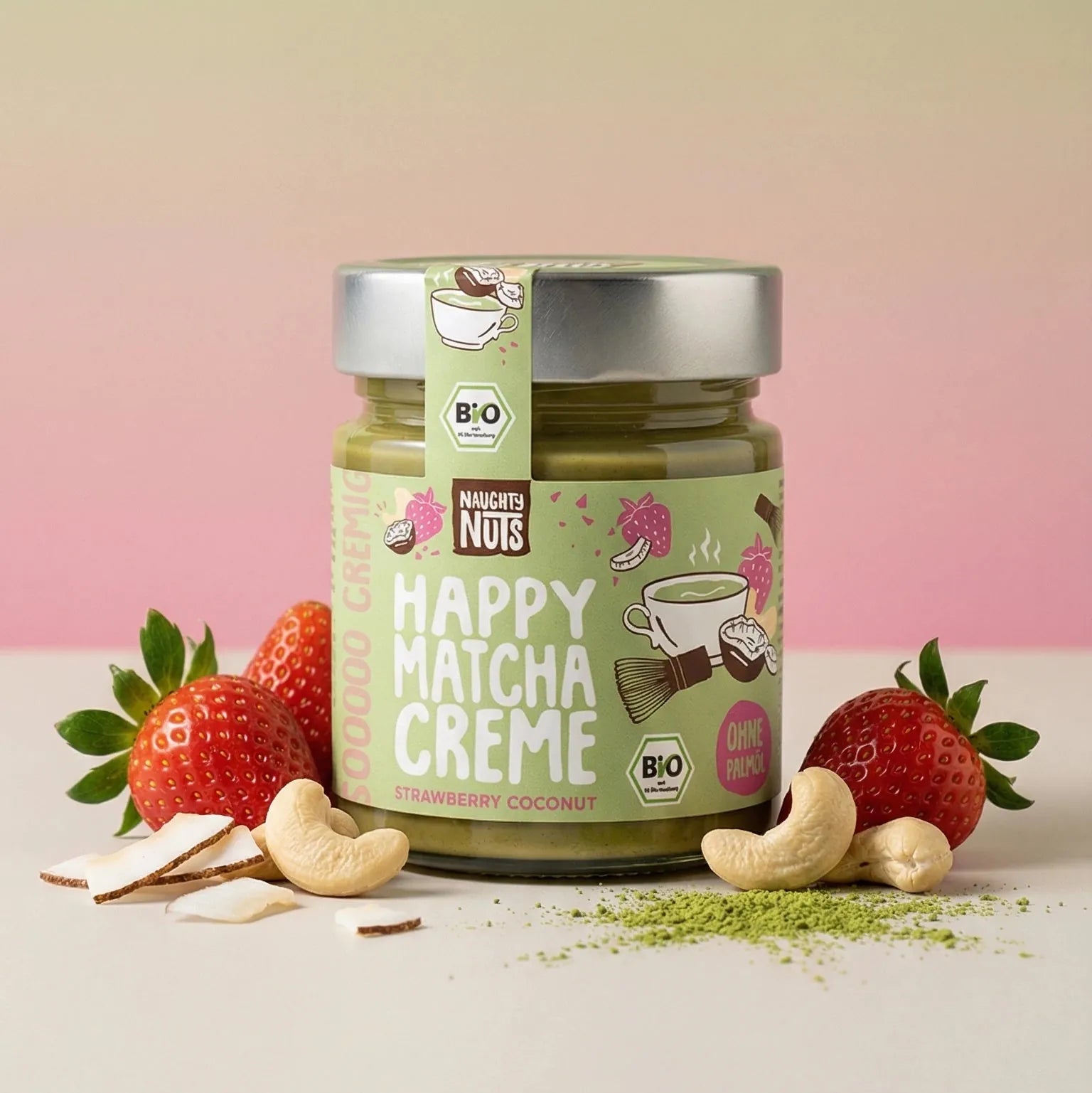 Naughty Nuts Happy Matcha Creme