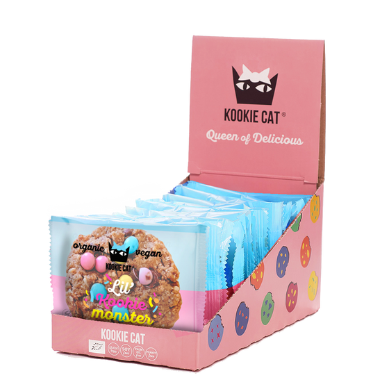 Bio Cookie Lil Monster mit Schokolinsen