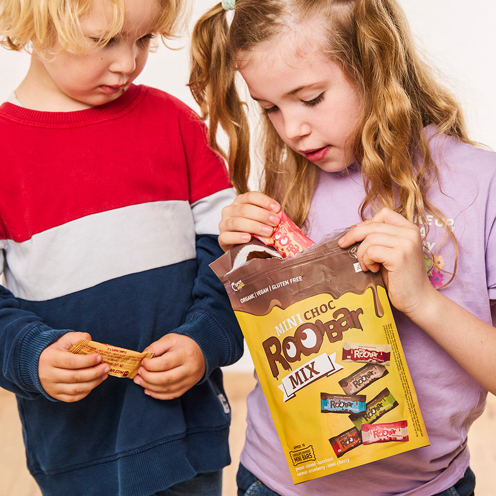 Probierpaket Roobar Mini-Schokoriegel