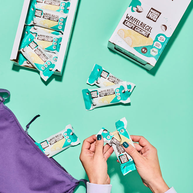 Bio Schoko-Waffelriegel Crispy Coconut