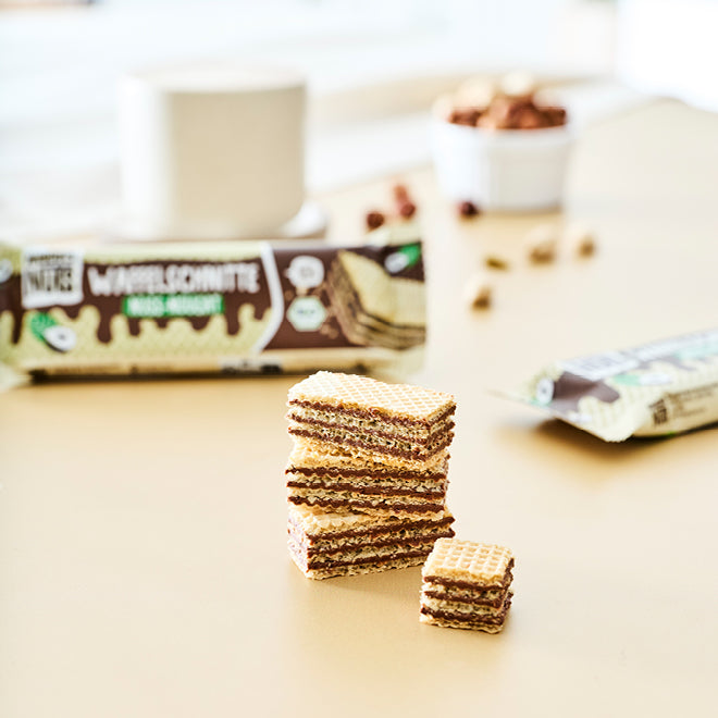 Bio Waffelschnitte Nuss-Nougat
