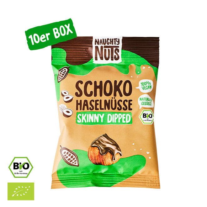 Bio Schoko-Haselnüsse (skinny dipped)