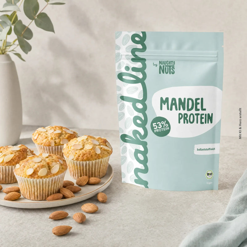 Mandel Protein 500g | Saftige Mandel-Muffins