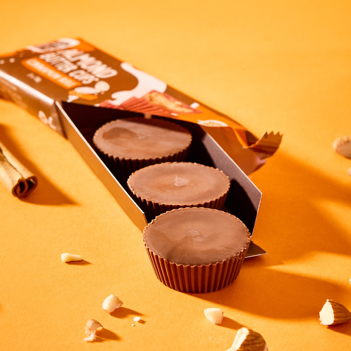 Bio Almondbutter Cups Cinnamon Roll