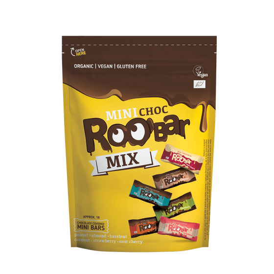 Probierpaket Roobar Mini-Schokoriegel