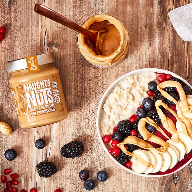 Bio Erdnussmus Salted Caramel