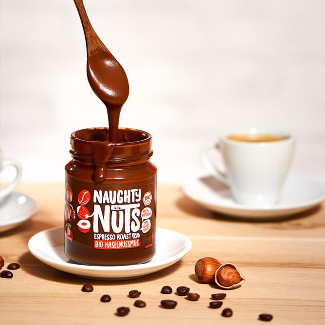 Bio Haselnussmus Espresso Roast