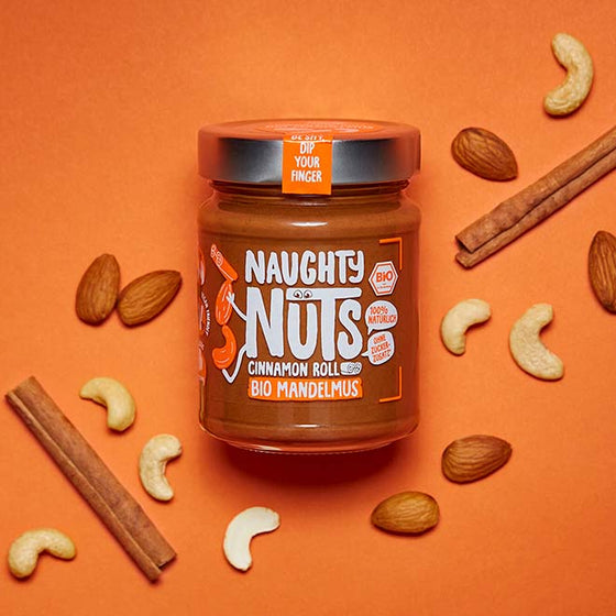 Bio Mandelmus Cinnamon Roll